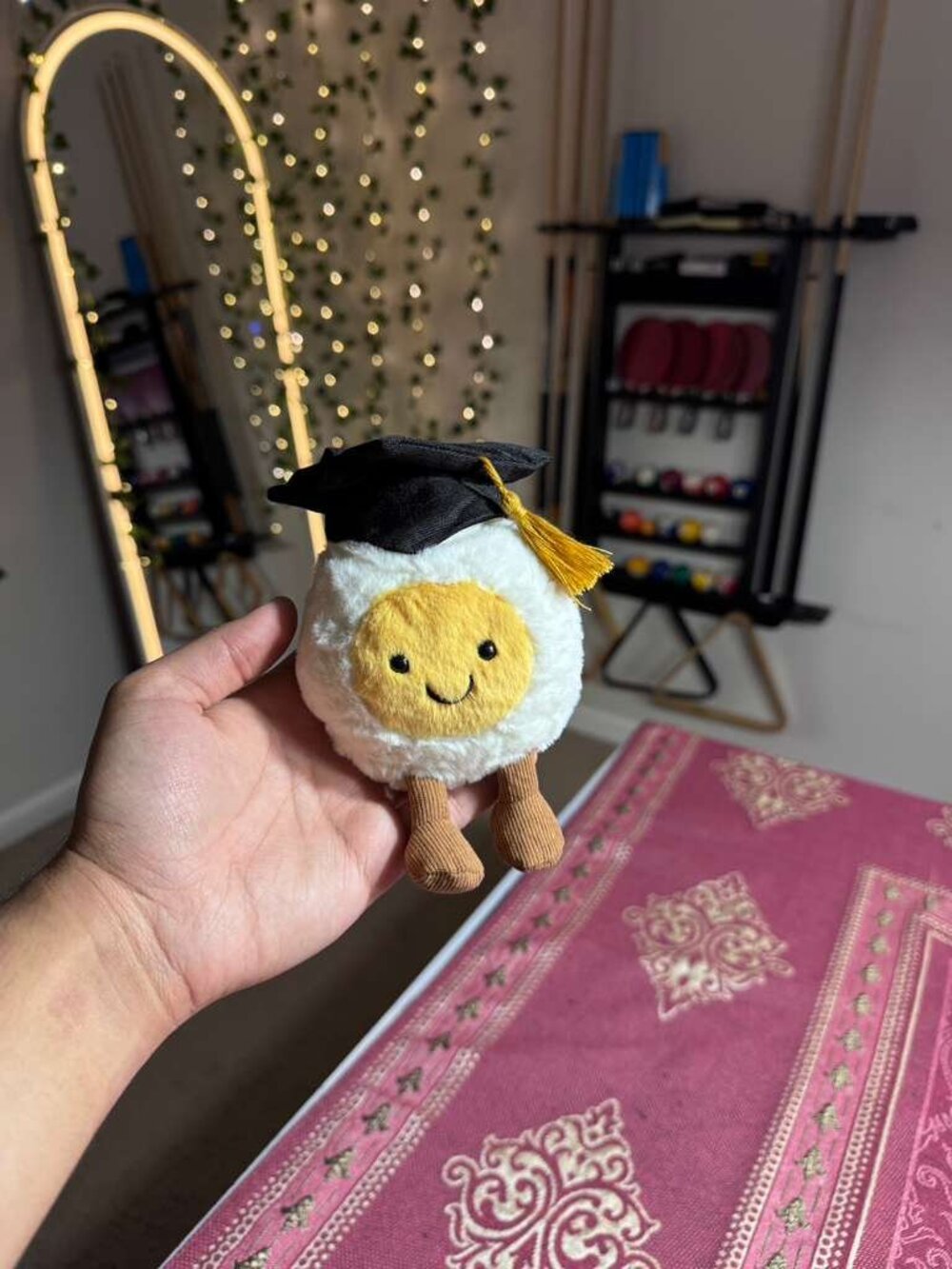 Jellycat Amusable Boiled Egg Graduation - NWT